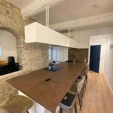 Fusion - Charme De L'ancien Et Confort Moderne - Vieux - 2 - Wifi - 5 Min Des Plages - 30 Min De Cannes Et Monaco Apartamento