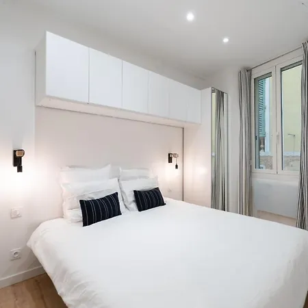 Fusion - Charme De L'ancien Et Confort Moderne - Vieux - 2 - Wifi - 5 Min Des Plages - 30 Min De Cannes Et Monaco Ницца